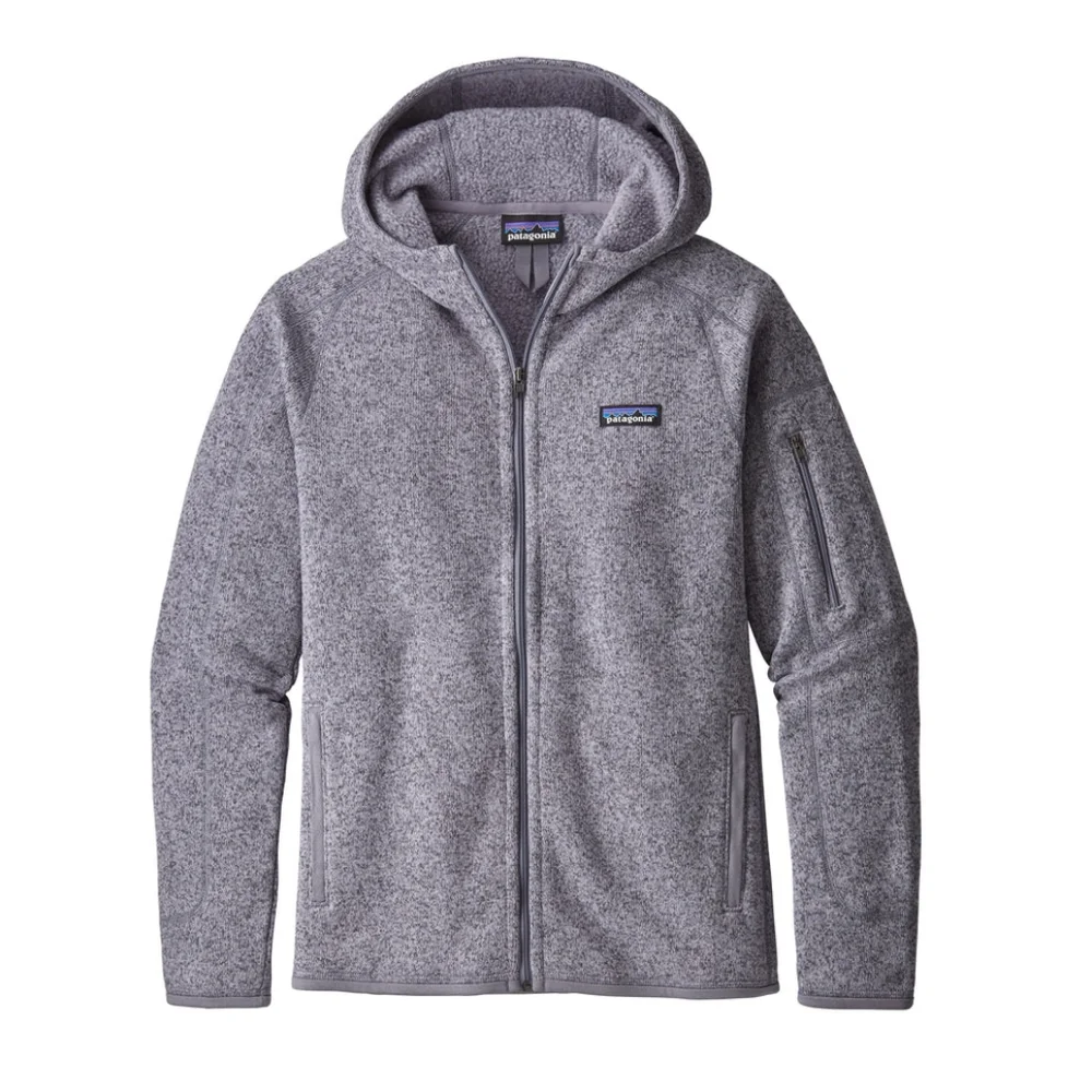 Patagonia Women's Better Sweater Hooded Hoody Full Zip Purple - Picture 11 of 11